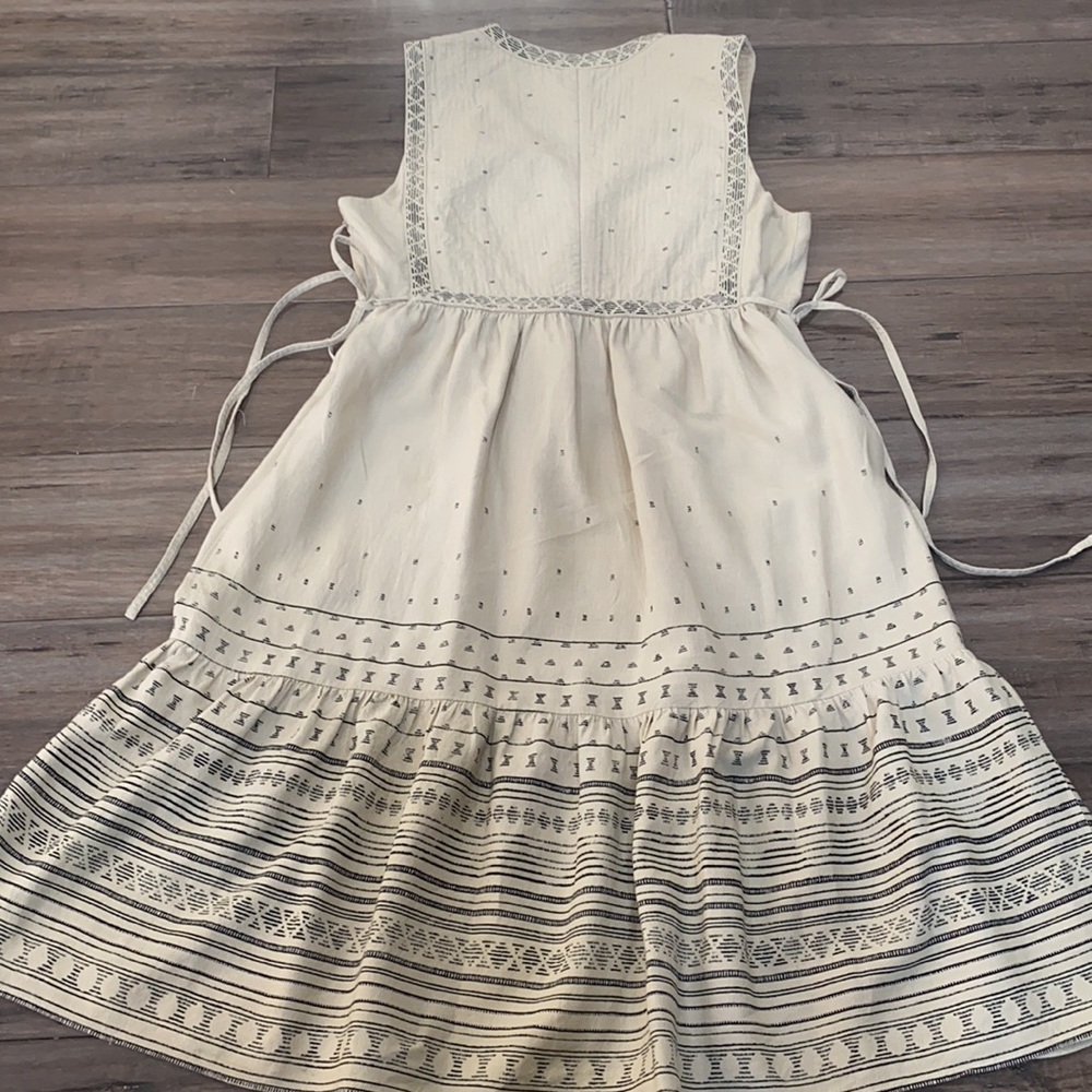 Madewell Quilted side-tie Dress in Moroccan Desert - Picture 7 of 12
